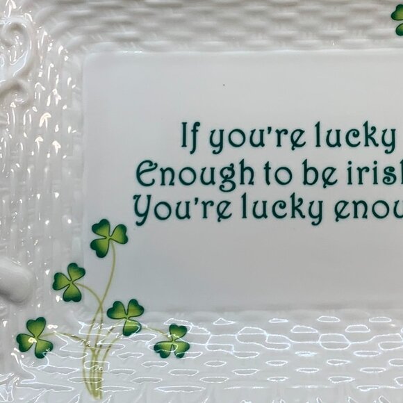 Irish Lucky Trinket Tray - Picture 2 of 5